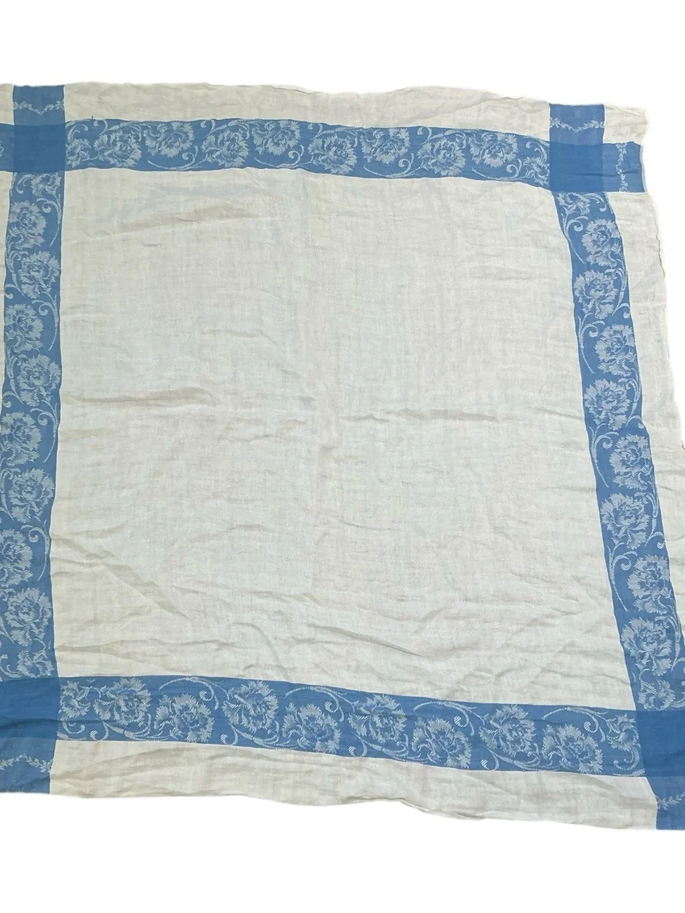 Vintage tablecloth cotton/linen mid-century bundle set of five